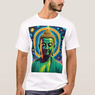 Cosmic Buddha Enlightenment Spiritual Tee