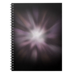 Cosmic Burst Artwork Spiral Notebook