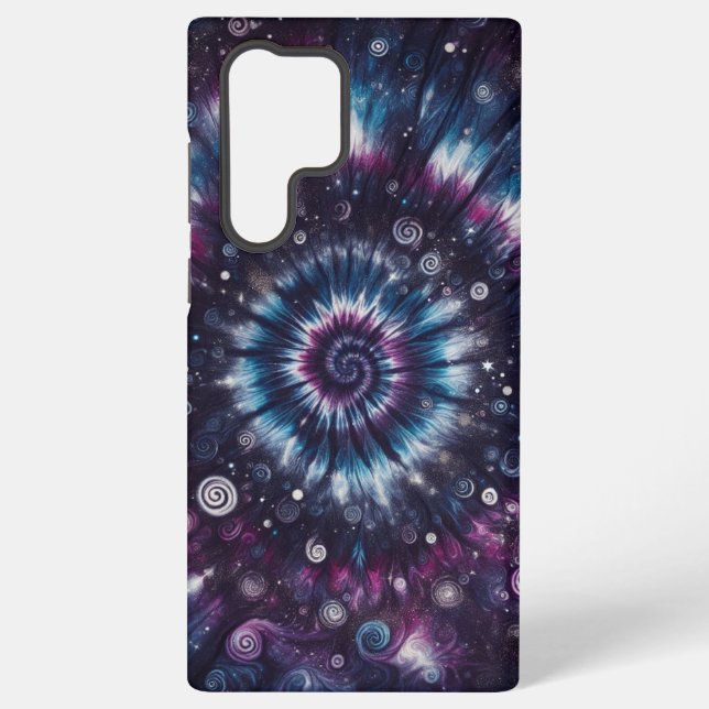 Cosmic Burst - Dazzling Galaxy Explosion Design Samsung Galaxy S22 Ultra Case (Back)
