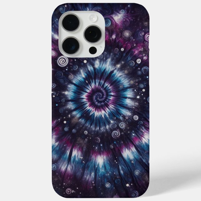Cosmic Burst, Tie-dye pattern Case-Mate iPhone Case (Back)