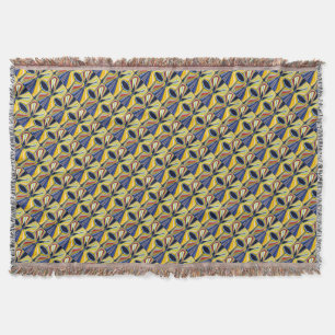 Cosmic butterflies throw blanket