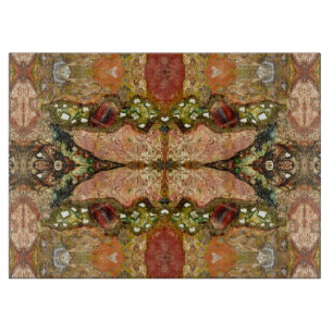 Cosmic Butterfly Cutting board by Deprise