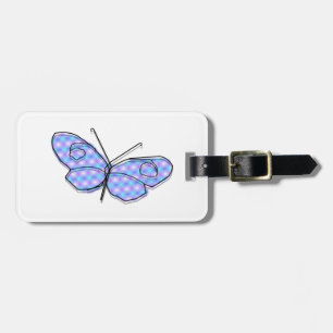 Cosmic Butterfly Luggage Tag