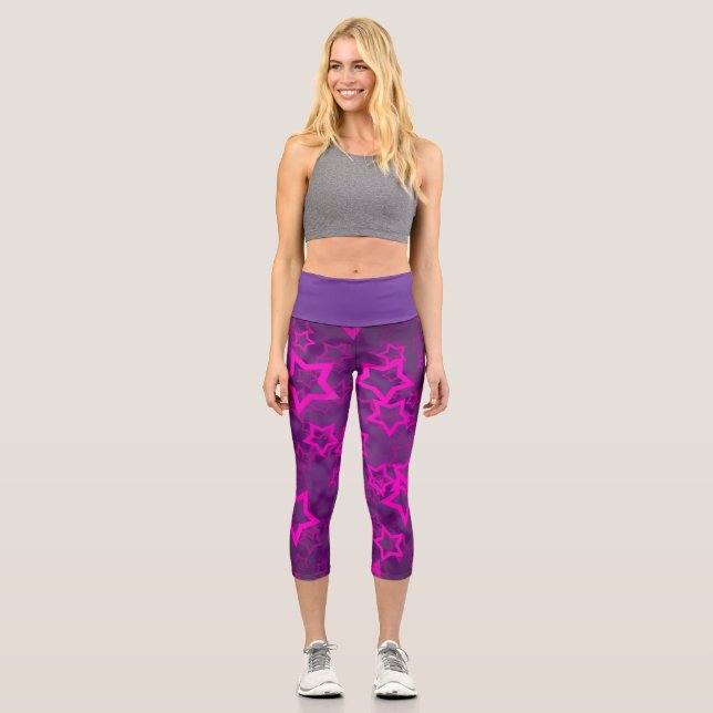 Cosmic  capri leggings (Front)