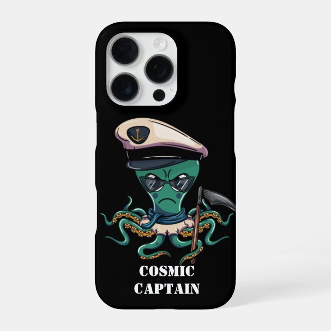 Cosmic Captain  iPhone Case (Back)