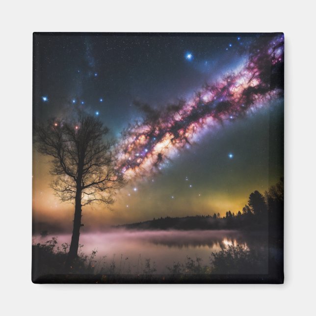 Cosmic Car Magnets for Space Enthusiasts (Front)