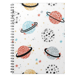 Cosmic Cartoons: Vintage Space Wonders Notebook