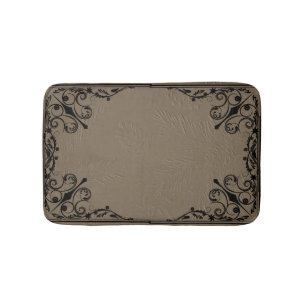 Cosmic Cat Acorn Bath Mat