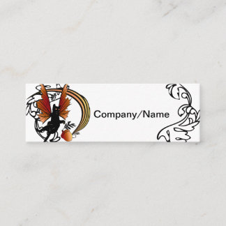 Cosmic Cat Acorn Mini Business Card