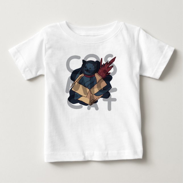 Cosmic Cat Baby T-Shirt (Front)
