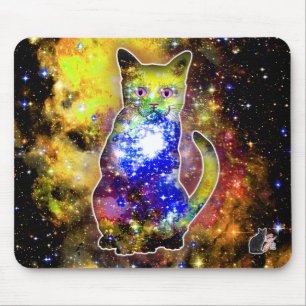 Cosmic Cat Beta Mouse Pad