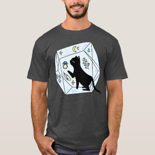Cosmic Cat Crystal 1 T-Shirt