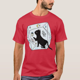 Cosmic Cat Crystal T-Shirt