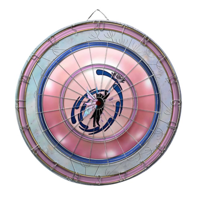 Cosmic Cat Dandelion Dartboard (Front)