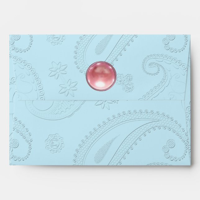 Cosmic Cat Dandelion Envelope (Back (Top Flap))