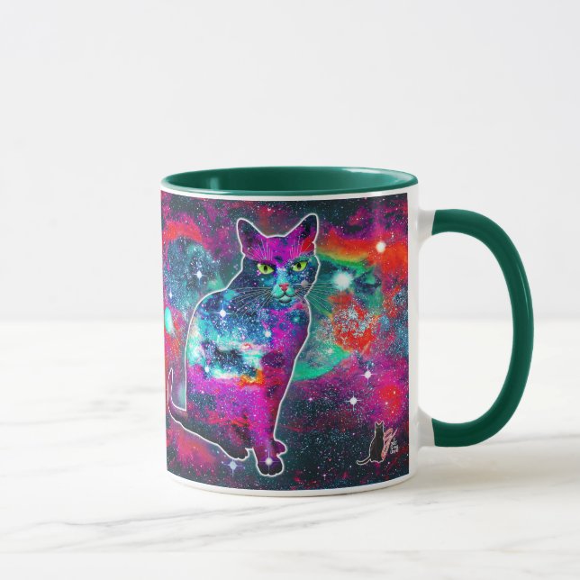 Cosmic Cat Delta Mug (Right)