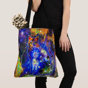 Cosmic Cat Epsilon Tote Bag