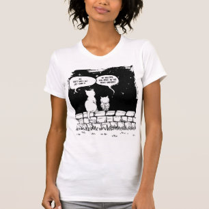 Cosmic Cat Perspective Funny Cat Art T-Shirt