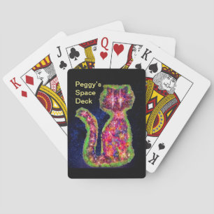 Cosmic Cat Playing Cards
