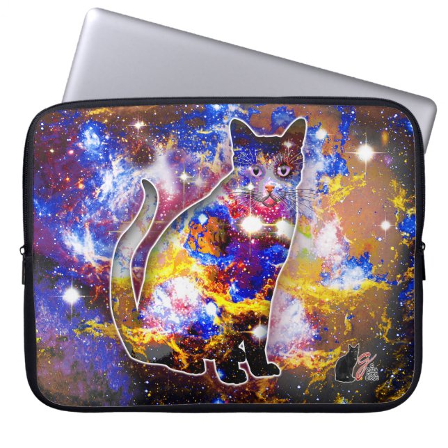 Cosmic Cat Psi Electronics Bag (Front)