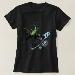 Cosmic Cat Snowflake T-Shirt