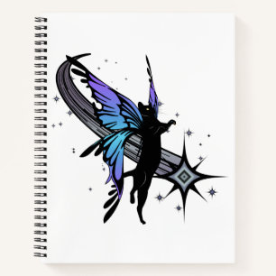 Cosmic Cat Star Notebook