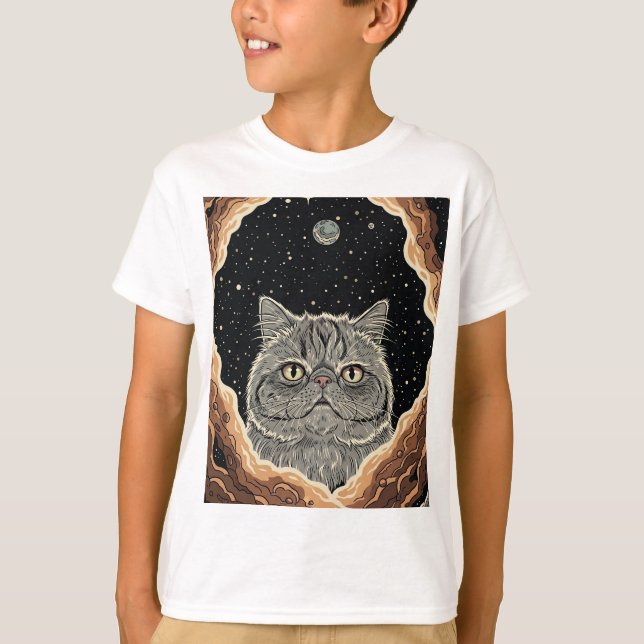 Cosmic Cat T-Shirt (Front)
