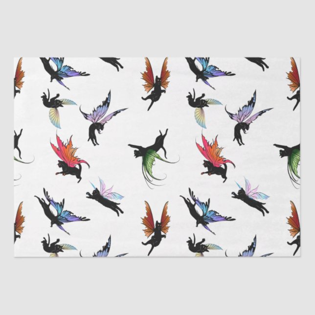 Cosmic Cats Tissue Paper (Front)