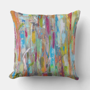 Cosmic Chaos 20 x 20 Outdoor Throw Pillow