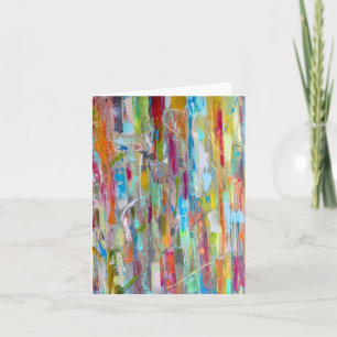 Cosmic Chaos Blank Notecard