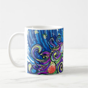 Cosmic Christmas Tree Coffee Mug