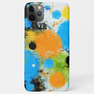 Cosmic Chromatic Splatter: Abstract Orbit Case-Mate iPhone Case