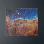 Cosmic Cliffs Carina Nebula James Webb Telescope Tapestry<br><div class="desc">Cosmic Cliffs Carina Nebula James Webb Telescope
Image credit: NASA, ESA, CSA, and STScI</div>