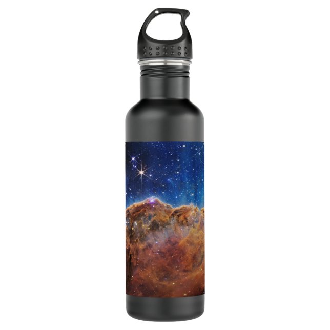 Cosmic Cliffs Carina Nebula Space Webb Telescope  710 Ml Water Bottle (Front)