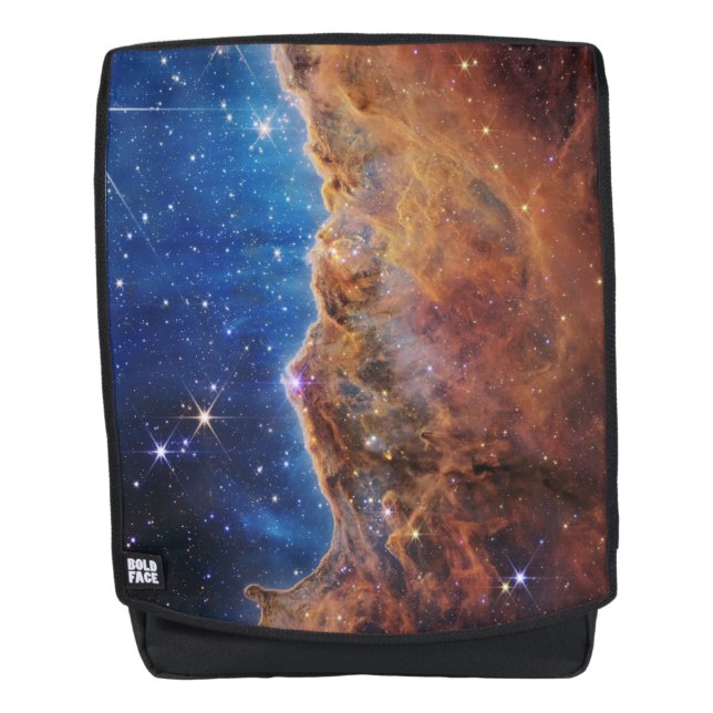 Cosmic Cliffs Carina Nebula Space Webb Telescope  Backpack (Front)