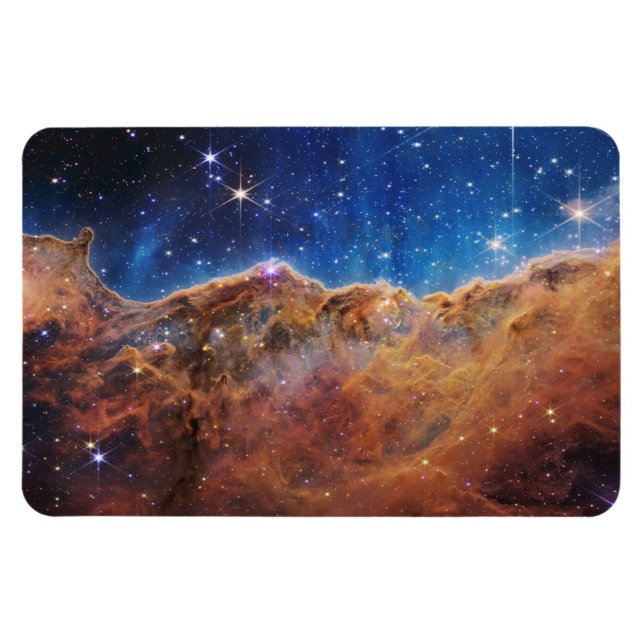 Cosmic Cliffs Carina Nebula Space Webb Telescope  Magnet (Horizontal)