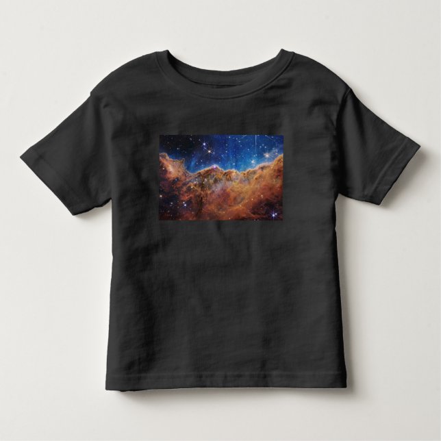 Cosmic Cliffs Carina Nebula Space Webb Telescope  Toddler T-Shirt (Front)