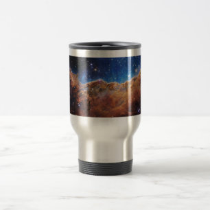 Cosmic Cliffs Carina Nebula Space Webb Telescope Travel Mug