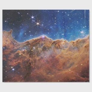 Cosmic Cliffs Carina Nebula Space Webb Telescope  Wrapping Paper