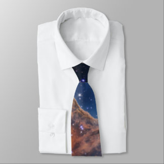 Cosmic Cliffs, Carina Nebula, Webb Telescope Tie