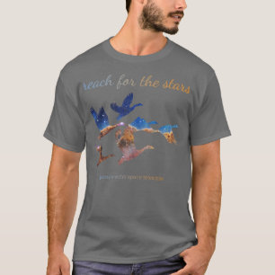 Cosmic Cliffs in Carina Birds Reach for the Stars T-Shirt