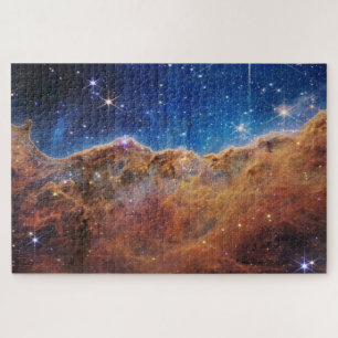 Cosmic Cliffs in Carina Nebula Space NASA Webb  Jigsaw Puzzle