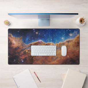 Cosmic Cliffs in the Carina Nebula   James Webb   Desk Mat