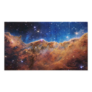 Cosmic Cliffs in the Carina Nebula   James Webb   Photo Print