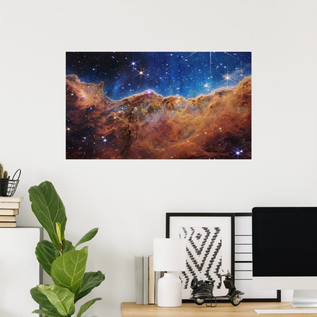 Cosmic Cliffs in the Carina Nebula | James Webb | Poster (Home Office)