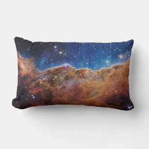 Cosmic Cliffs in the Carina Nebula Lumbar Cushion