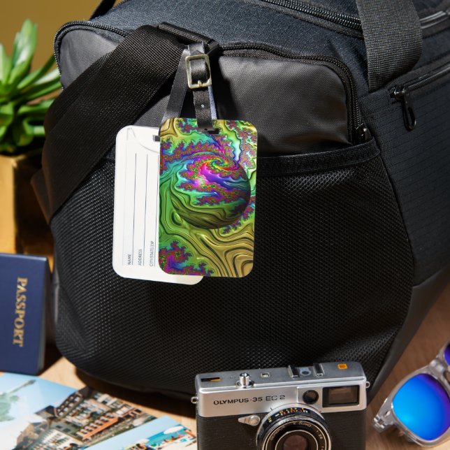 Cosmic Cloudstorm  Luggage Tag (Front & Back)