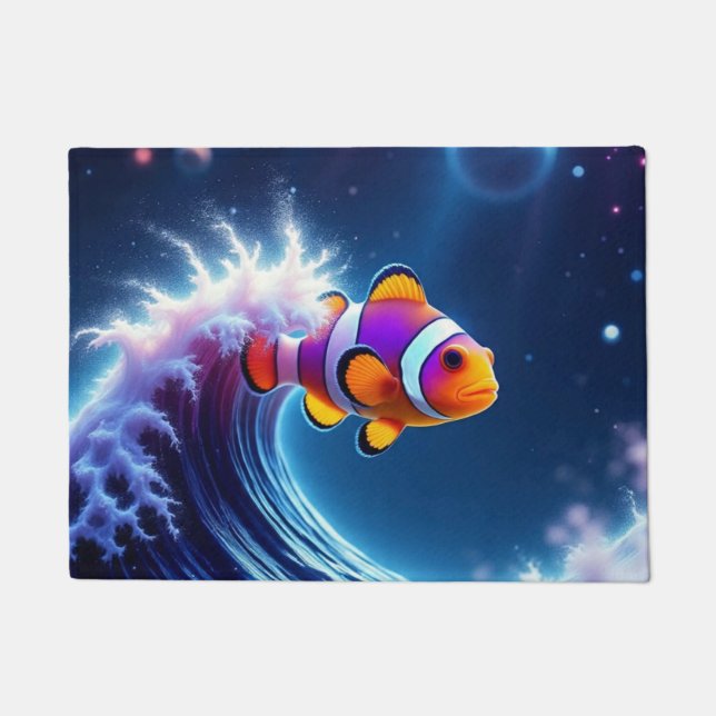 Cosmic Clownfish  Doormat (Front)