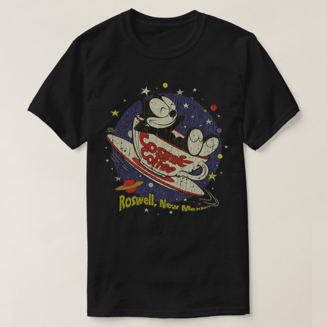 Cosmic Coffee  T-Shirt (Design Front)