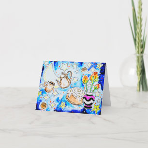 Cosmic Coffee Thank You Card